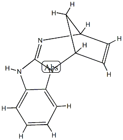 2,5-Methano-1H-[1,3]diazepino[1,2-a]benzimidazole,2,5-dihydro-(9CI) Struktur