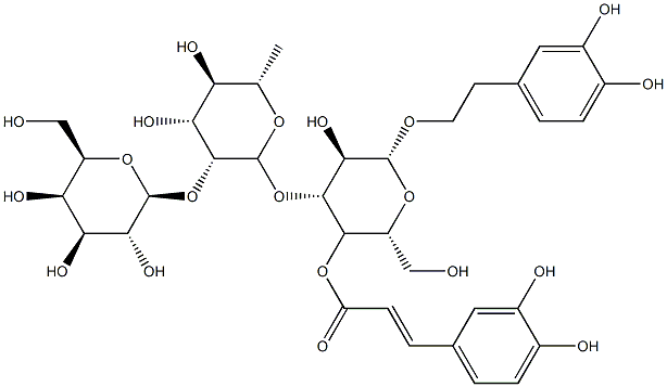 TEUPOLIOSIDE Struktur