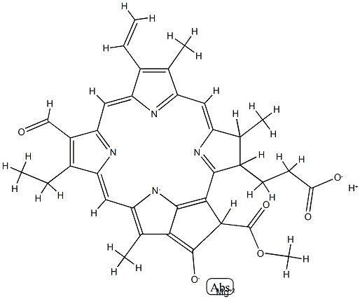 chlorophyllide b Struktur