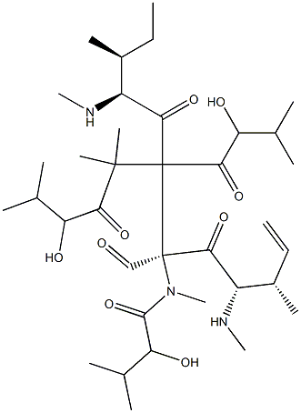 enniatin F Struktur