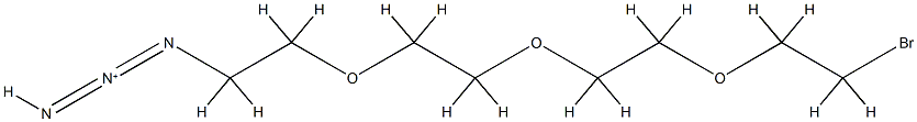 Bromo-PEG3-azide Struktur