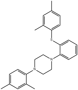 Na€-(2,4-Dimethylphenyl) Vortioxetine Struktur