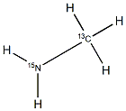 Methylamine-13C,15N Struktur