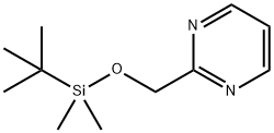 2-(((Tert-Butyldimethylsilyl)Oxy)Methyl)Pyrimidine(WXC04759) Struktur