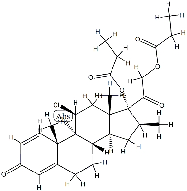 Beclometasone Dipropionate EP Impurity O Struktur