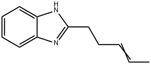 1H-Benzimidazole,2-(3-pentenyl)-(9CI) Struktur