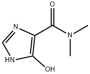 1H-Imidazole-4-carboxamide,5-hydroxy-N,N-dimethyl-(9CI) Struktur