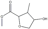 D-erythro-Pentonic acid, 2,5-anhydro-3-deoxy-3-methyl-, methyl ester, (2Xi)- Struktur