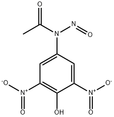 N-nitroso-3,5-dinitroacetaminophen Struktur