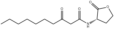 N-(3-Oxodecanoyl)-L-homoserine  lactone Struktur