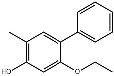 [1,1-Biphenyl]-4-ol,2-ethoxy-5-methyl-(9CI) Struktur