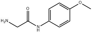 2-amino-N-(4-methoxyphenyl)acetamide Struktur