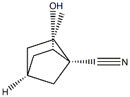 Bicyclo[2.2.1]heptane-1-carbonitrile, 2-hydroxy-6-methyl-, (2-exo,6-endo)- (9CI) Struktur