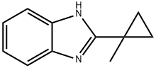 1H-Benzimidazole,2-(1-methylcyclopropyl)-(9CI) Struktur