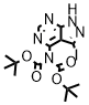 Imidodicarbonic acid, 2-(3-iodo-1H-pyrazolo[3,4-d]pyrimidin-4-yl)-, 1,3-bis(1,1-dimethylethyl) ester Struktur