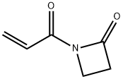 2-Azetidinone,1-(1-oxo-2-propenyl)-(9CI) Struktur