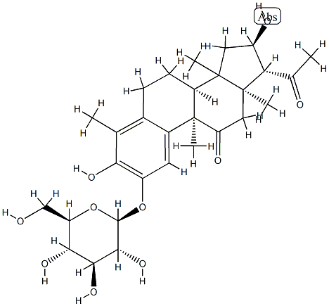 andirobicin B glucoside Struktur