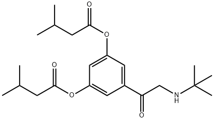 diisovaleryl tert-butalone Struktur