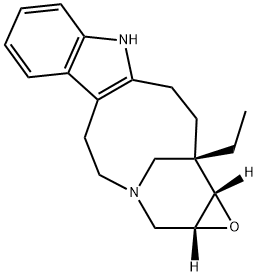 (1aR,13S,13aS)-13-Ethyl-1a,4,5,10,11,12,13,13a-octahydro-2H-3,13-methanooxireno[9,10]azacycloundecino[5,4-b]indole Struktur