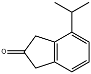 2H-Inden-2-one,1,3-dihydro-4-(1-methylethyl)-(9CI) Struktur