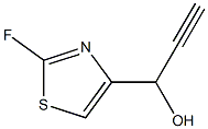 4-Thiazolemethanol,alpha-ethynyl-2-fluoro-(9CI) Struktur