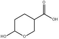 2H-Pyran-3-carboxylicacid,tetrahydro-6-hydroxy-(9CI) Struktur