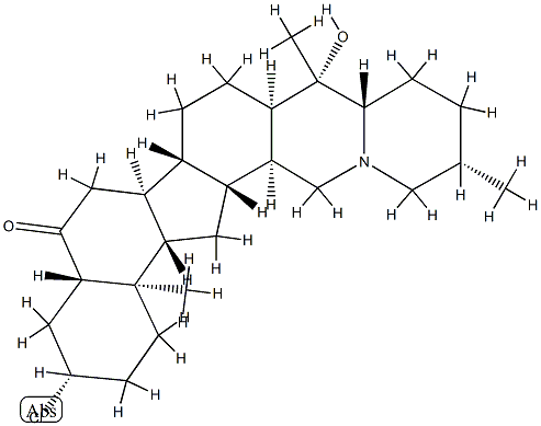 3-ALPHA-CHLORO-IMPERIALINE Struktur