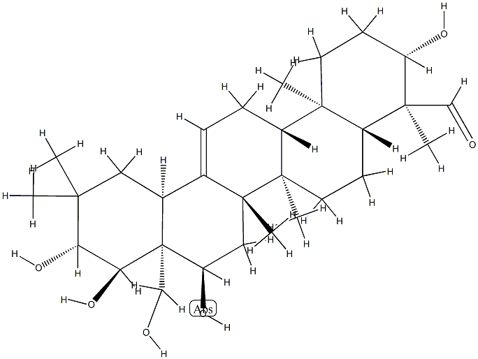 Camelliagenin E Struktur