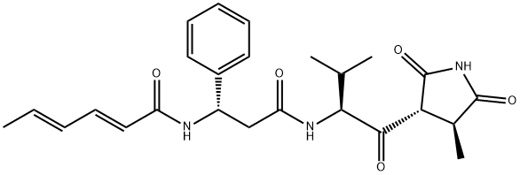 Moiramide B Struktur