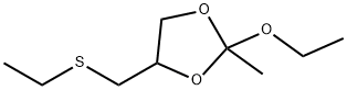 1,3-Dioxolane,2-ethoxy-4-[(ethylthio)methyl]-2-methyl-(9CI) Struktur