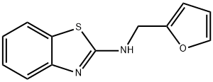 N-(furan-2-ylmethyl)-1,3-benzothiazol-2-amine Struktur