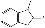 2H-Pyrrolo[3,2-c]pyridin-2-one,1,3-dihydro-1-methyl-(9CI) Struktur