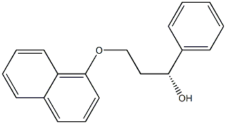 (R)-α-[2-(1-naphthalenyloxy)ethyl]-benzeneMethanol Struktur