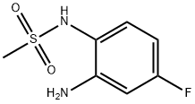 N-(2-amino-4-fluorophenyl)methanesulfonamide(SALTDATA: FREE) Struktur