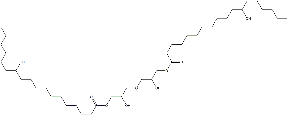 聚甘油-2 二聚羥基硬脂酸酯 結(jié)構(gòu)式