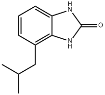 2H-Benzimidazol-2-one,1,3-dihydro-4-(2-methylpropyl)-(9CI) Struktur