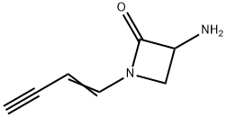 2-Azetidinone,3-amino-1-(1-buten-3-ynyl)-(9CI) Struktur