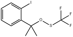 3,3-Dimethyl-1-(trifluoromethylthio)-1,2-benziodoxole, 95% Struktur