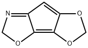 5H-1,3-Dioxolo[3,4]cyclopent[1,2-d]oxazole  (9CI) Struktur