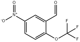 5-nitro-2-(trifluoromethoxy)benzaldehyde Struktur