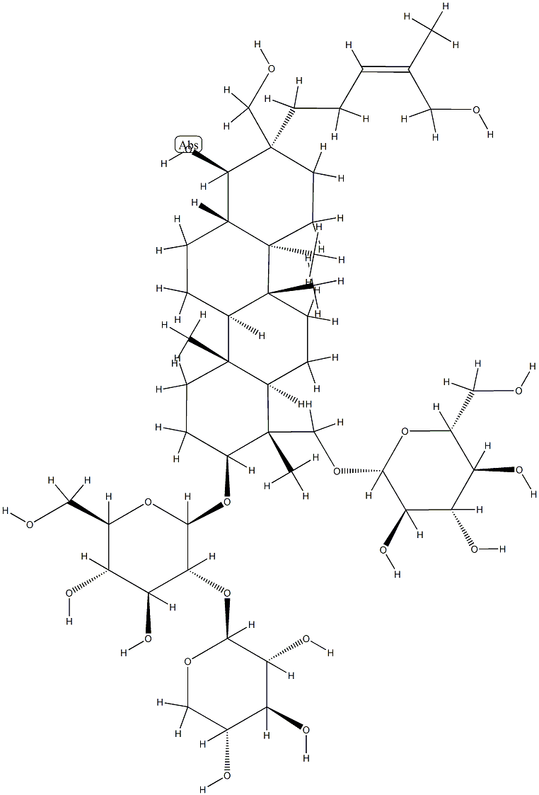 Hosenkoside G Struktur