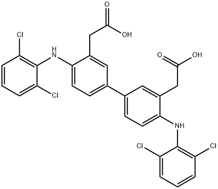 Diclofenac DiMer IMpurity Struktur