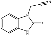 1H-Benzimidazole-1-acetonitrile,2,3-dihydro-2-oxo-(9CI) Struktur