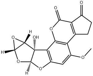 AFLATOXINM18,9-EPOXIDE Struktur