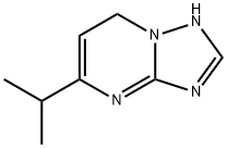 [1,2,4]Triazolo[1,5-a]pyrimidine,1,7-dihydro-5-(1-methylethyl)-(9CI) Struktur