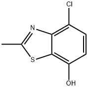 7-Benzothiazolol,4-chloro-2-methyl-(9CI) Struktur