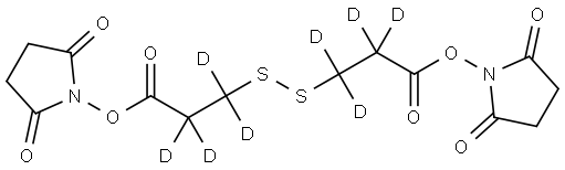 Deuterated Crosslinker DSP-d8 Struktur