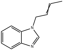 1H-Benzimidazole,1-(2-butenyl)-(9CI) Struktur