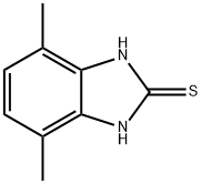 2-Benzimidazolinethione,4,7-dimethyl-(8CI) Struktur