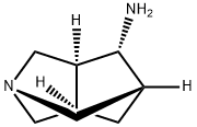 1H-2,5-Methanocyclopenta[c]pyrrol-4-amine,hexahydro-, Struktur